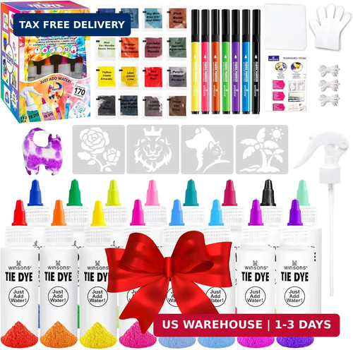 Winsons color tie dye kit - dye,